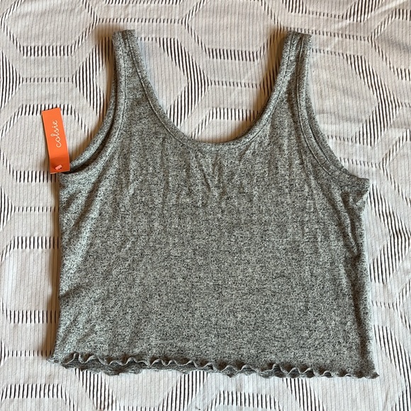 NWTColsie Soft Gray Pajama Sleepwear Tank Top sz XS - Picture 5 of 5